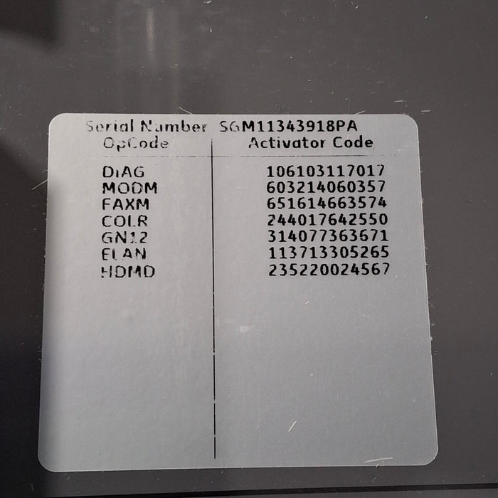 GE Healthcare GE Healthcare MAC 5500 HD ECG without CAM Module Cardiology reLink Medical