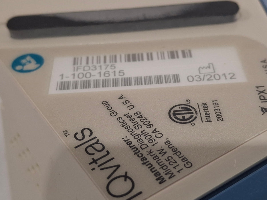 Midmark IQvitals PC Vital Signs System