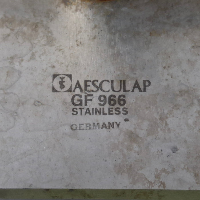 Aesculap, Inc. Aesculap, Inc. GF 966 Cerullo Suction Regulator Surgical Instruments reLink Medical