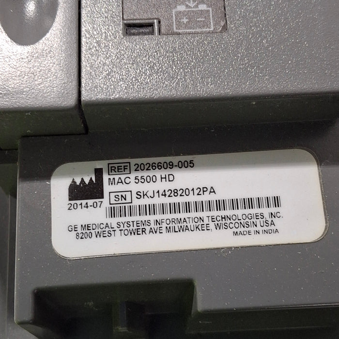 GE Healthcare GE Healthcare MAC 5500 ECG without CAM Module Cardiology reLink Medical