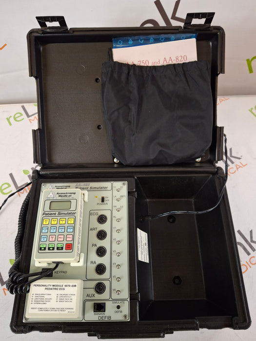 Armstrong Medical Industries, Inc. Armstrong Medical Industries, Inc. AA-820 Patient Simulator Test Equipment reLink Medical