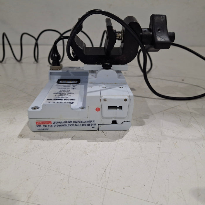 Baxter Baxter Sigma Spectrum 8.00.04 w/o Battery Infusion Pump Infusion Pump reLink Medical