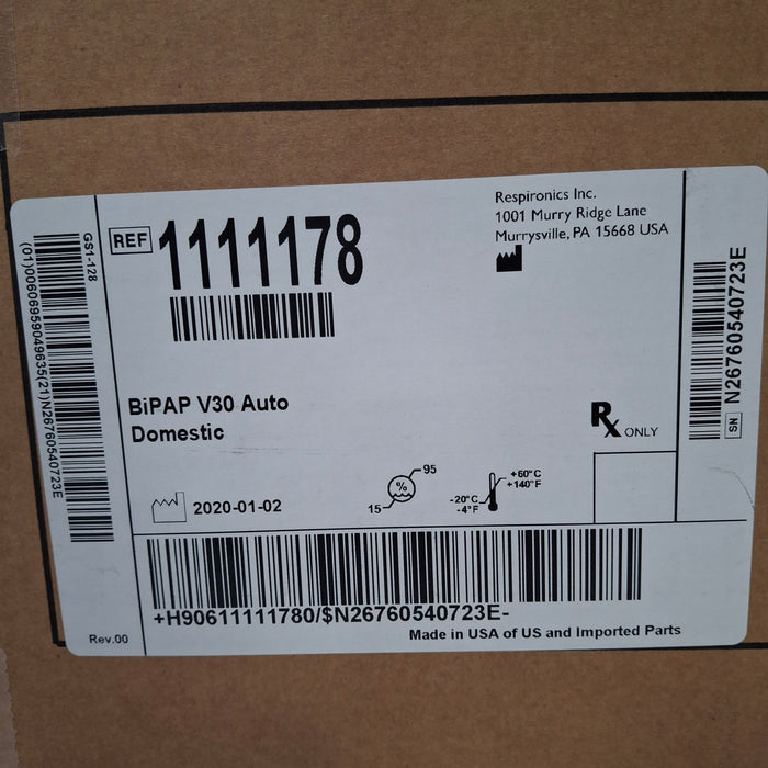 Philips Philips BiPAP V30 Auto Airway Management System Respiratory reLink Medical