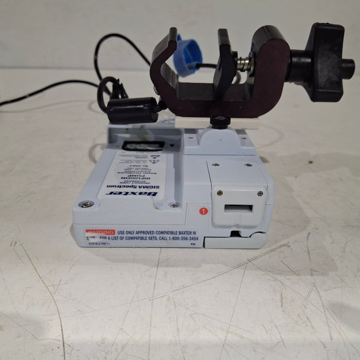 Baxter Sigma Spectrum 8.01.00 w/o Battery Infusion Pump