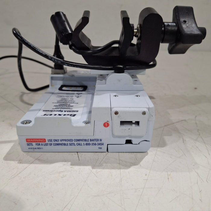Baxter Sigma Spectrum 8.01.00 w/o Battery Infusion Pump