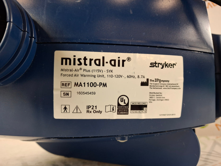 Stryker Mistral-Air Forced Air Warming System
