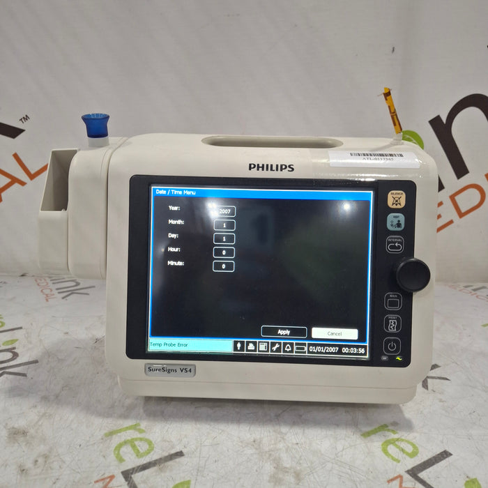 Philips Philips SureSigns VS4 Vital Signs Monitor Patient Monitors reLink Medical