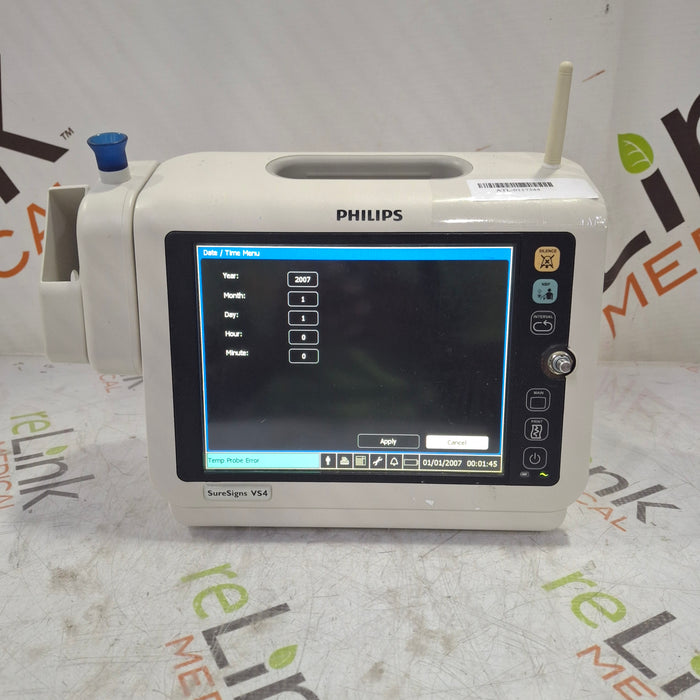 Philips SureSigns VS4 Vital Signs Monitor