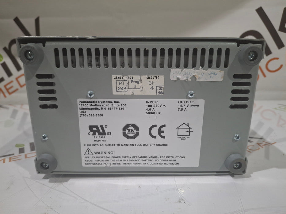 Pulmonetic Systems LTV UPS