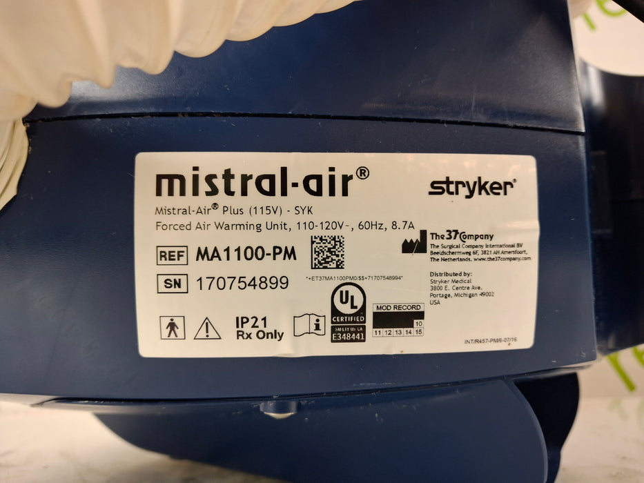 Stryker Stryker Mistral-Air Forced Air Warming System Surgical Equipment reLink Medical
