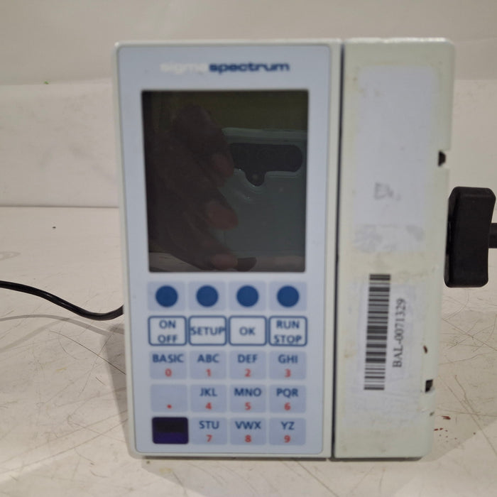 Baxter Sigma Spectrum w/Non Wireless or No Battery Infusion Pump