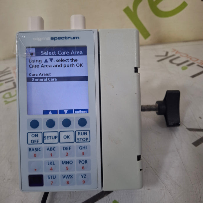 Baxter Sigma Spectrum 6.05.13 with A/B/G/N Battery Infusion Pump