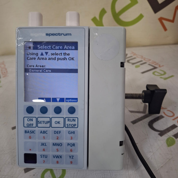 Baxter Sigma Spectrum 6.05.13 with A/B/G/N Battery Infusion Pump