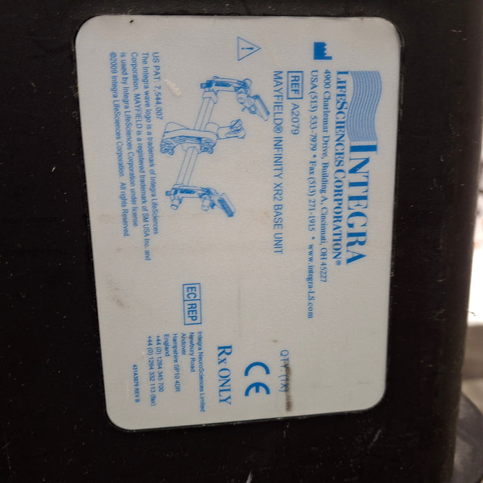 Integra Lifesciences A2079 MAYFIELD Infinity XR2 Base Unit