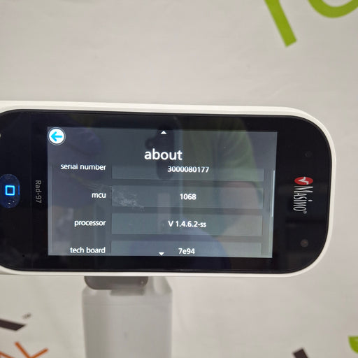 Masimo Masimo Rad 97 Rainbow Set Pulse Oximeter Patient Monitors reLink Medical