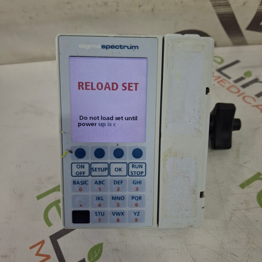 Baxter Baxter Sigma Spectrum 8.01.00 w/o Battery Infusion Pump Infusion Pump reLink Medical