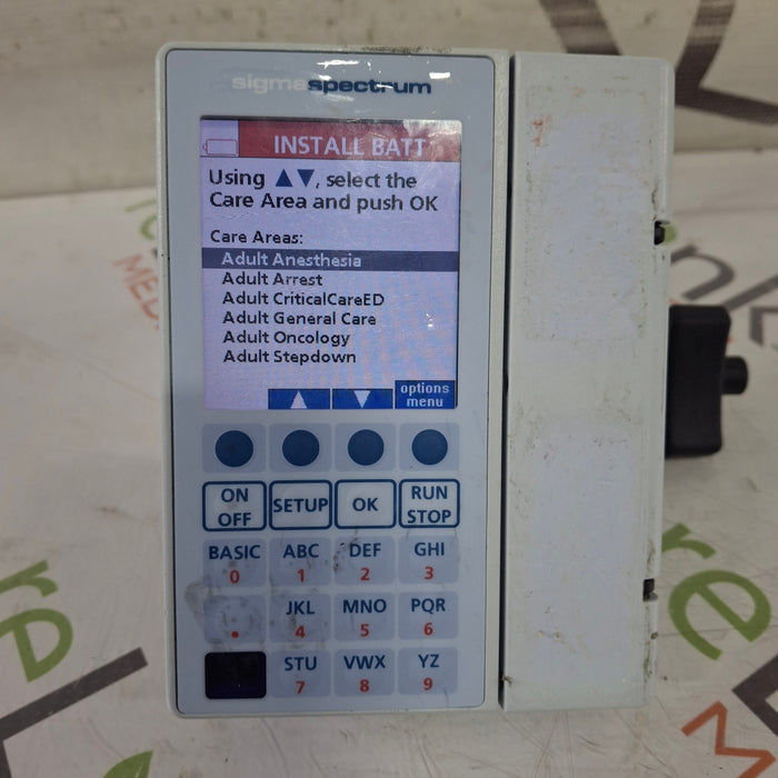 Baxter Baxter Sigma Spectrum 8.01.00 w/o Battery Infusion Pump Infusion Pump reLink Medical