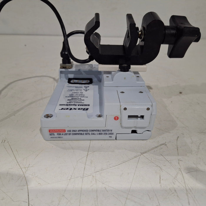 Baxter Baxter Sigma Spectrum 8.00.04 w/o Battery Infusion Pump Infusion Pump reLink Medical