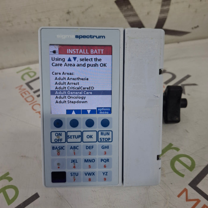 Baxter Baxter Sigma Spectrum 8.01.00 w/o Battery Infusion Pump Infusion Pump reLink Medical