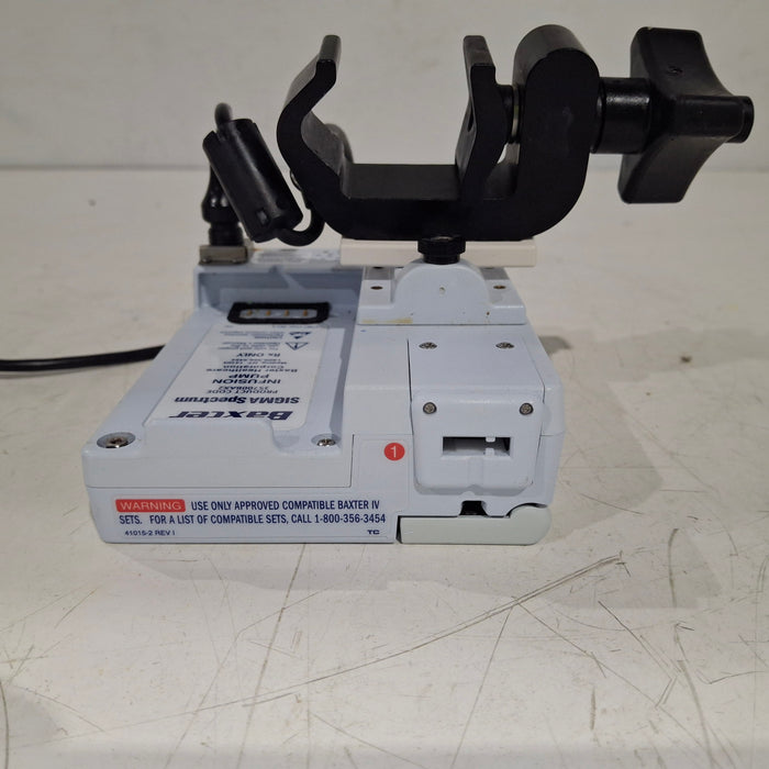Baxter Baxter Sigma Spectrum 8.01.00 w/o Battery Infusion Pump Infusion Pump reLink Medical