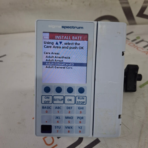 Baxter Baxter Sigma Spectrum 8.01.00 w/o Battery Infusion Pump Infusion Pump reLink Medical