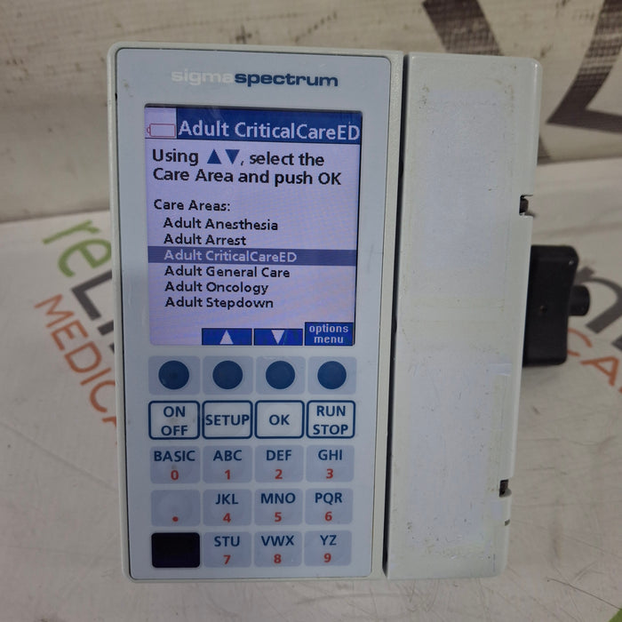 Baxter Sigma Spectrum 8.00.03 w/o Battery Infusion Pump