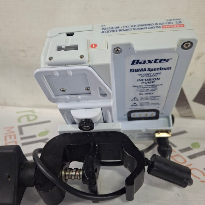 Baxter Sigma Spectrum 8.00.03 w/o Battery Infusion Pump