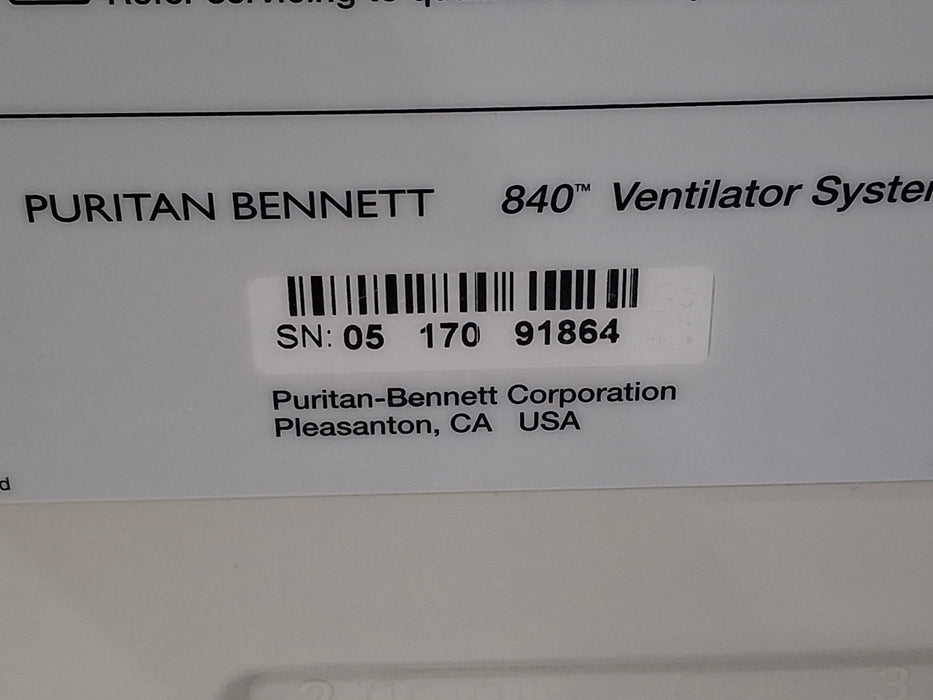 Puritan Bennett Puritan Bennett 840 Ventilator Respiratory reLink Medical