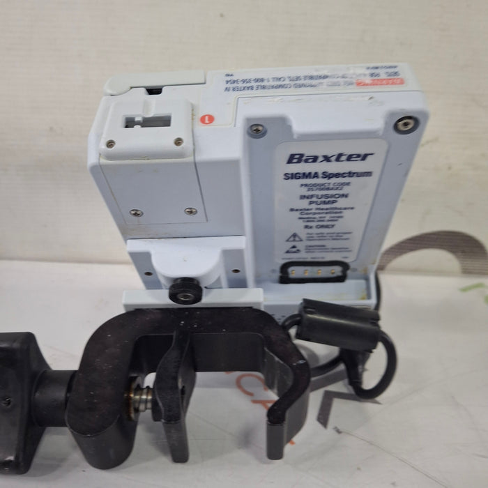 Baxter Sigma Spectrum 8.00.03 w/o Battery Infusion Pump