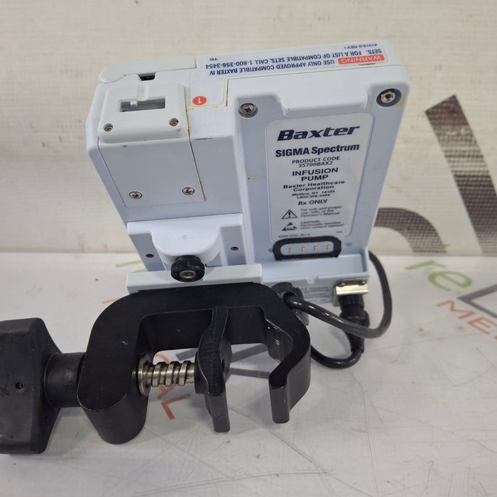 Baxter Sigma Spectrum 8.00.04 w/o Battery Infusion Pump