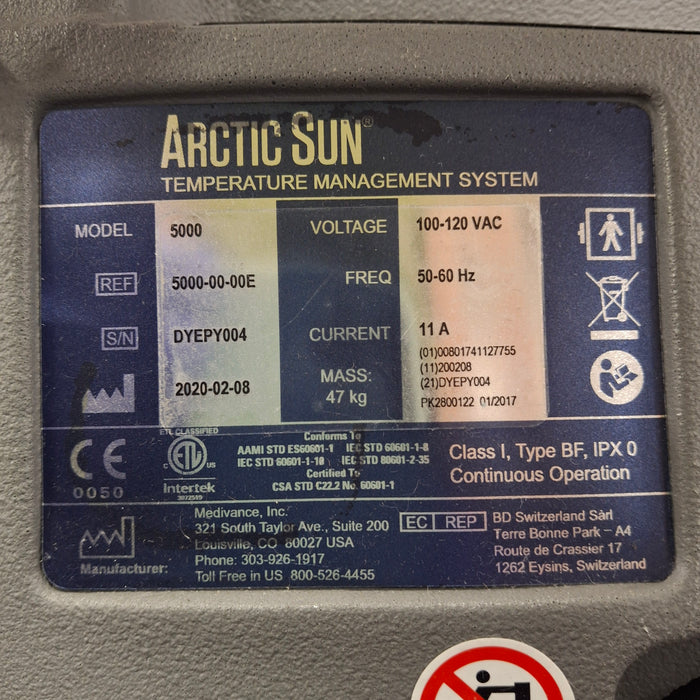 Medivance Medivance Arctic Sun 5000 Temperature Management System Temperature Control Units reLink Medical