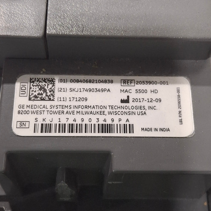 GE Healthcare GE Healthcare MAC 5500 ECG without CAM Module Cardiology reLink Medical