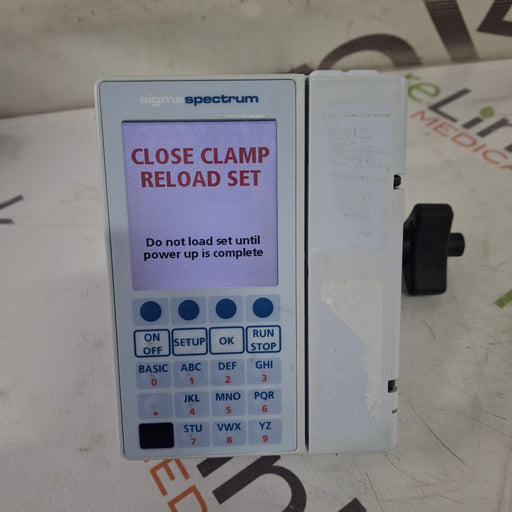 Baxter Baxter Sigma Spectrum 8.01.00 w/o Battery Infusion Pump Infusion Pump reLink Medical