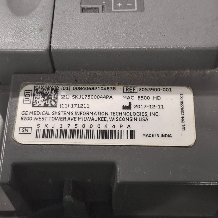 GE Healthcare GE Healthcare MAC 5500 HD ECG without CAM Module Cardiology reLink Medical