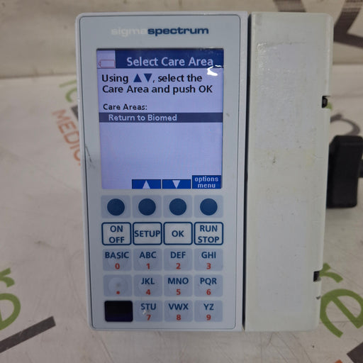 Baxter Baxter Sigma Spectrum 8.01.00 w/o Battery Infusion Pump Infusion Pump reLink Medical
