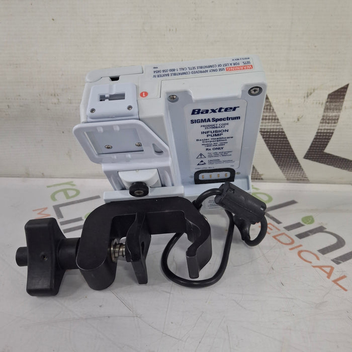 Baxter Baxter Sigma Spectrum 8.01.00 w/o Battery Infusion Pump Infusion Pump reLink Medical