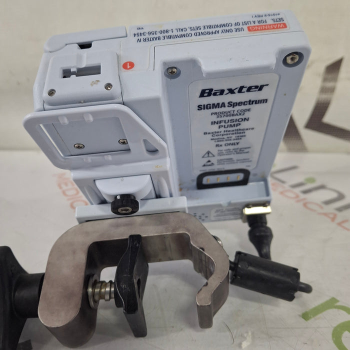 Baxter Baxter Sigma Spectrum 8.01.00 w/o Battery Infusion Pump Infusion Pump reLink Medical