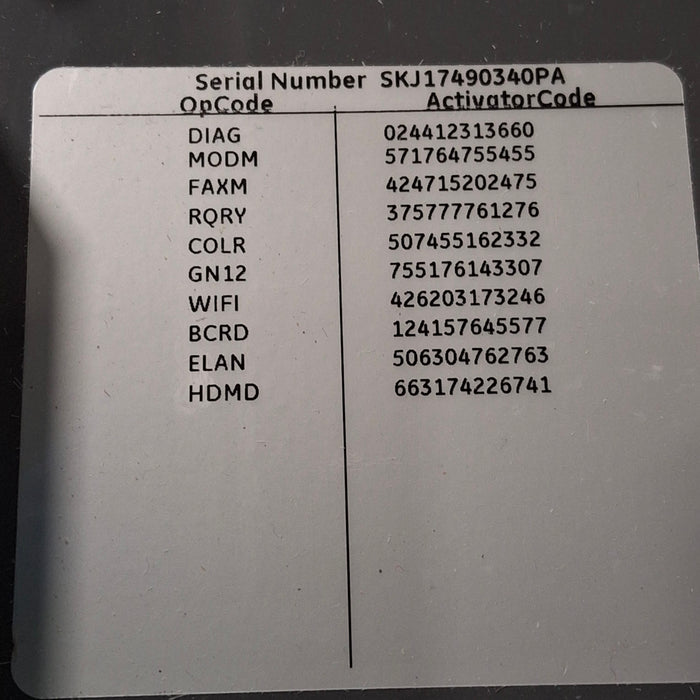 GE Healthcare GE Healthcare MAC 5500 HD ECG without CAM Module Cardiology reLink Medical