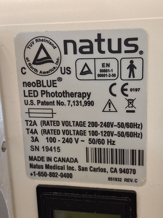 Natus Natus NeoBlue LED Phototherapy System Infant Warmers and Incubators reLink Medical