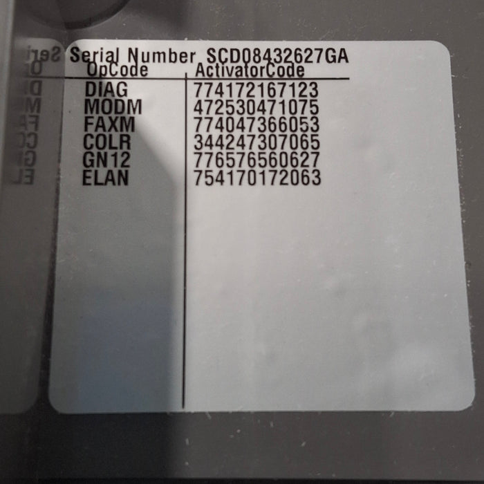 GE Healthcare GE Healthcare MAC 5500 ECG without CAM Module Cardiology reLink Medical