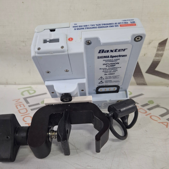 Baxter Sigma Spectrum 8.00.04 w/o Battery Infusion Pump