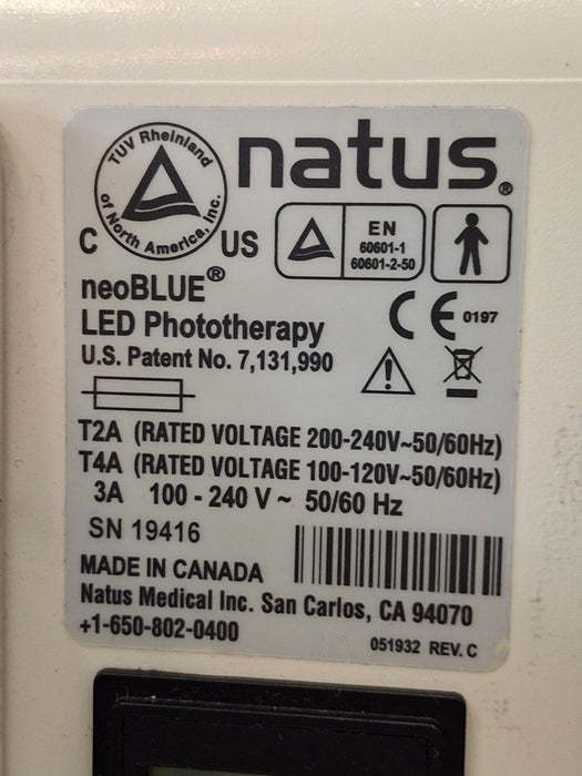 Natus Natus NeoBlue LED Phototherapy System Infant Warmers and Incubators reLink Medical
