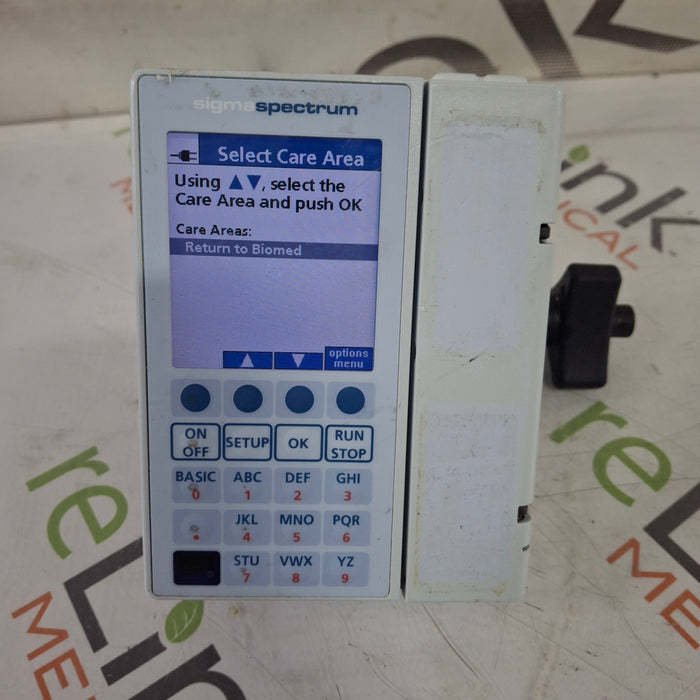 Baxter Sigma Spectrum 8.00.03 w/o Battery Infusion Pump