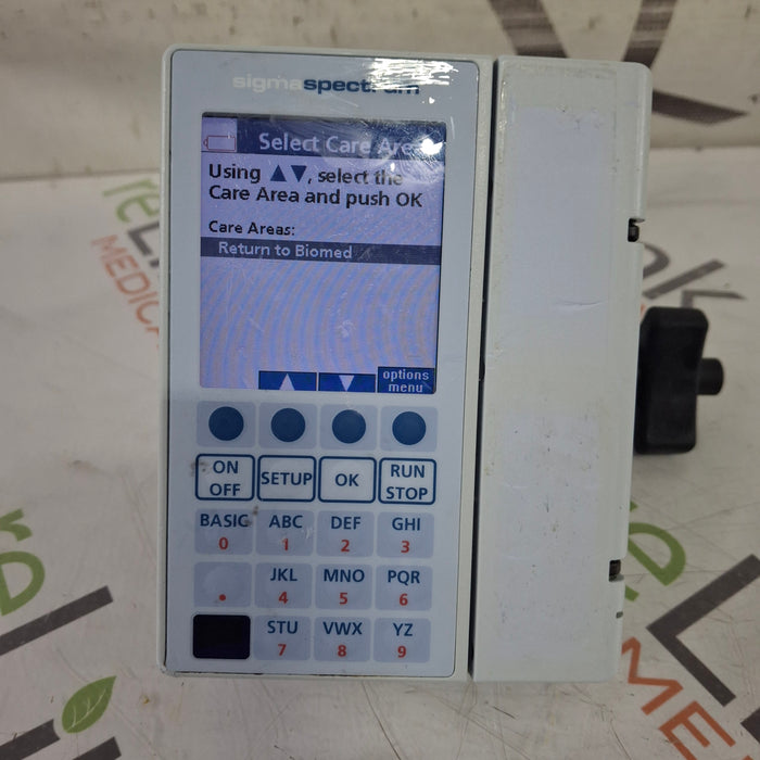 Baxter Sigma Spectrum 8.00.03 w/o Battery Infusion Pump