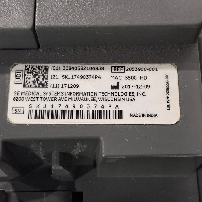 GE Healthcare GE Healthcare MAC 5500 HD ECG without CAM Module Cardiology reLink Medical