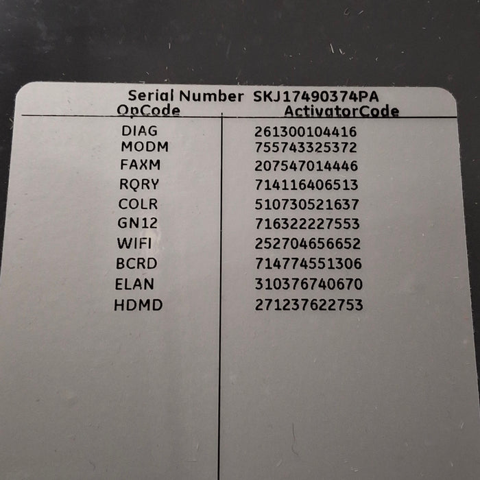 GE Healthcare GE Healthcare MAC 5500 HD ECG without CAM Module Cardiology reLink Medical