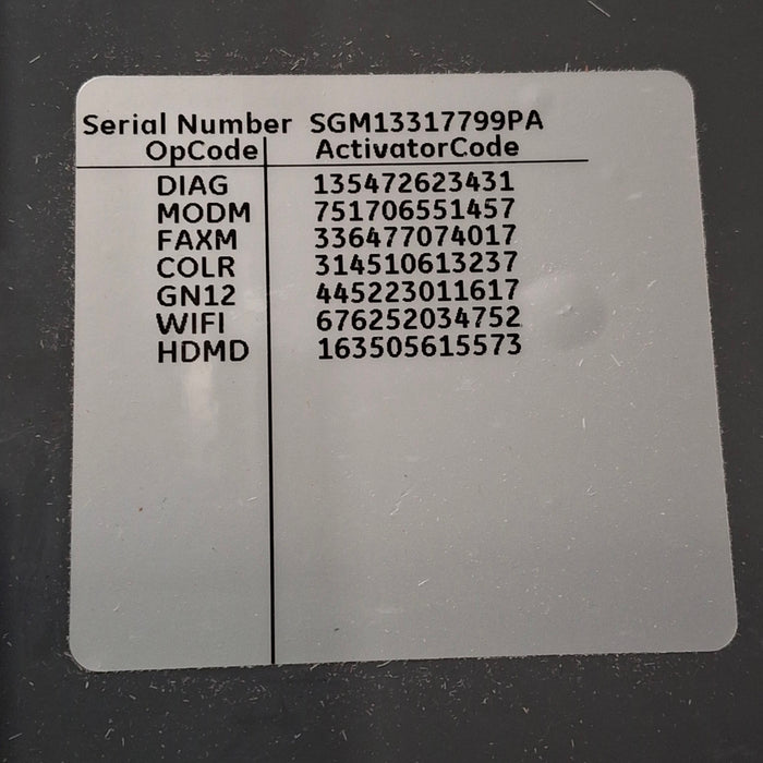 GE Healthcare GE Healthcare MAC 5500 HD ECG without CAM Module Cardiology reLink Medical