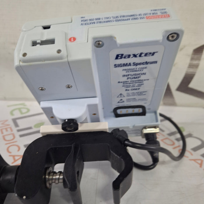 Baxter Baxter Sigma Spectrum 8.01.00 w/o Battery Infusion Pump Infusion Pump reLink Medical