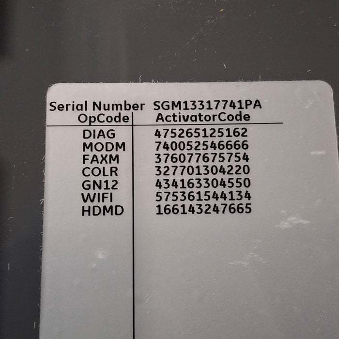 GE Healthcare GE Healthcare MAC 5500 HD ECG without CAM Module Cardiology reLink Medical