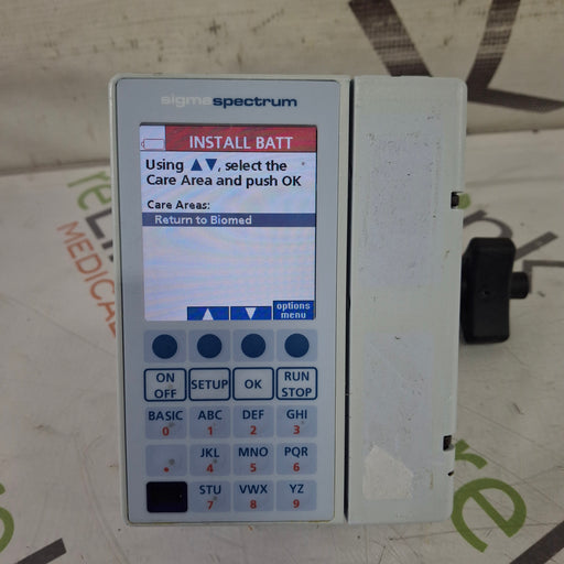 Baxter Baxter Sigma Spectrum 8.01.00 w/o Battery Infusion Pump Infusion Pump reLink Medical